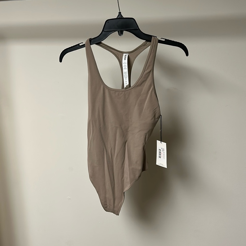 Splits59 suki airweight bodysuit latte